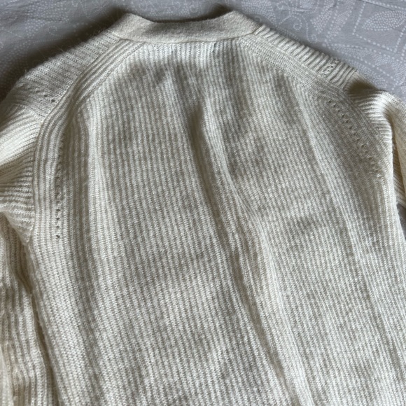 Quince Baby Alpaca-Wool Cropped Cardigan - Picture 5 of 7